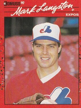 Mark Langston - Donruss '90 MLB Baseball Card